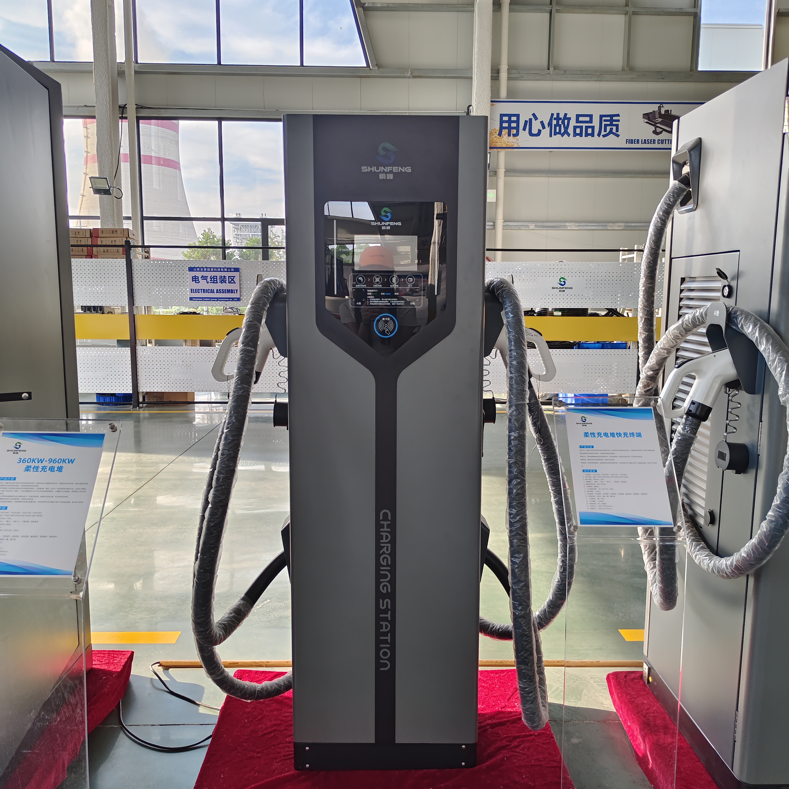 HMHIPECH High Power 360KW 480KW 720KW DC EV Charger Station Super Fast EV Charger