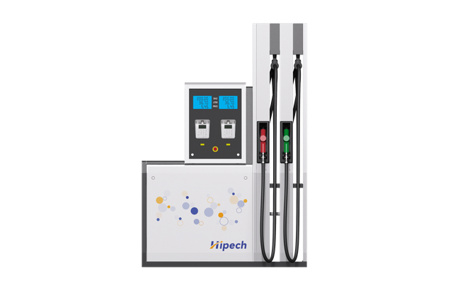 H7 Fuel Dispenser 4 Nozzles Dual Product Gas Station Petrol Diesel Pump System