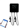  Hot Sale 11kw 22kw AC EV Charger Electric Vehicle Charging Pile 4.3-inch Touch Screen 