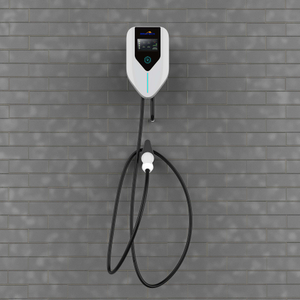 Portable Electric Vehicle Charger 32A 7KW Ev Charging Station with Screen And Bluetooth
