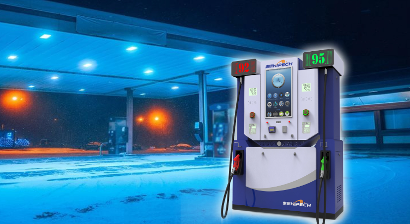 4-Nozzle LCD Fuel Dispenser for Commercial Operations